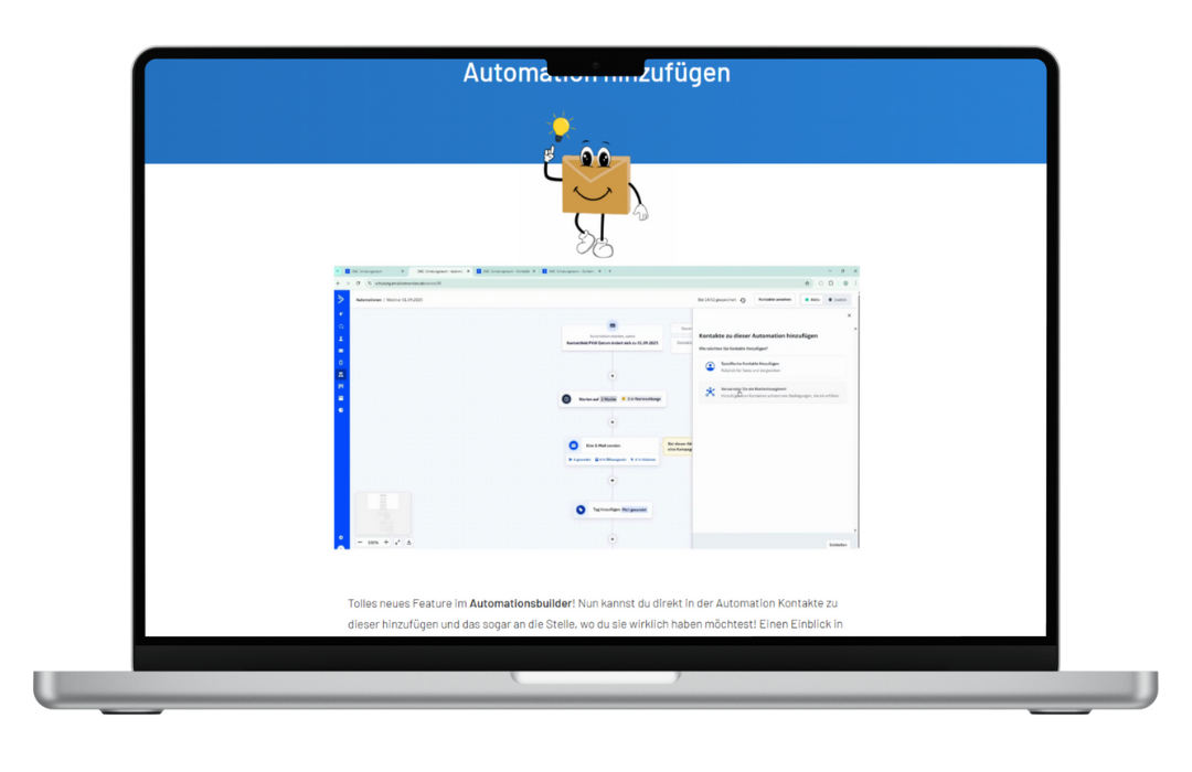 ActiveCampaign Features erklärt