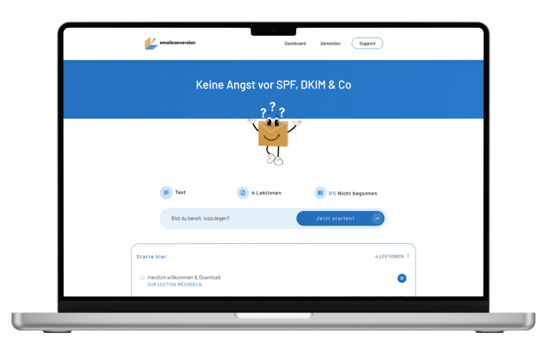 Keine Angst vor SPF, DKIM und Co